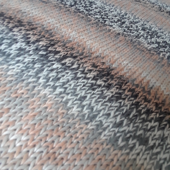 Garage. Cowl Neck Scarf. Greys & Pinks - Picture 8 of 16